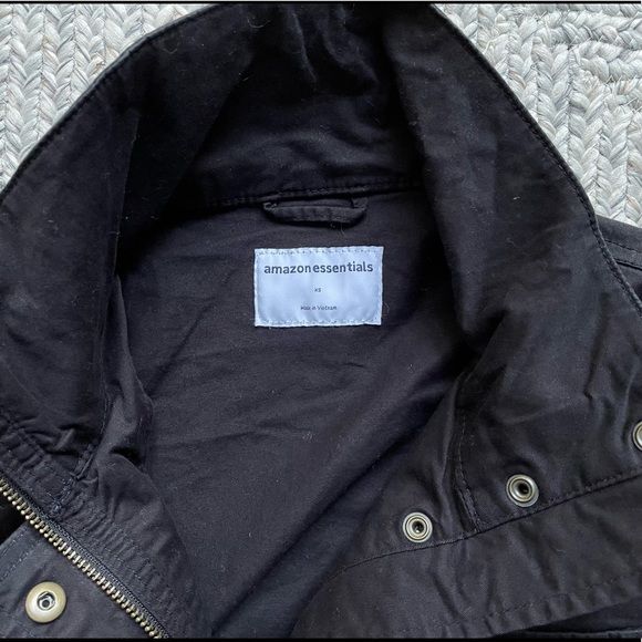 New XS Black Utility Jacket by Amazon Essentials - Picture 6 of 9